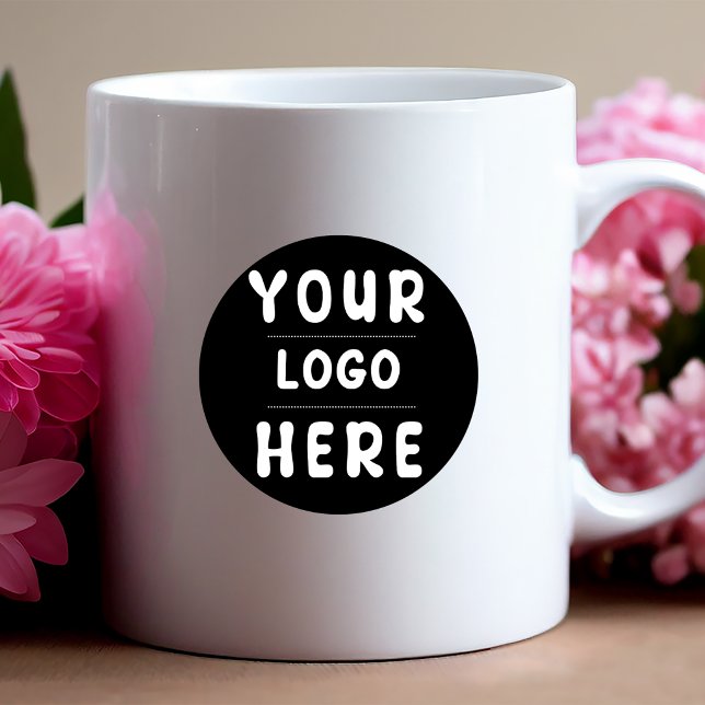 Branded Custom Logo or image for Business Large Coffee Mug (Creator Uploaded)