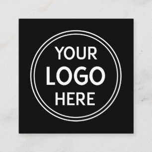 Branded Logo Custom-Made for Your Square Business Card
