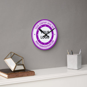 Branded Logo Promotional Clock Design Your Own