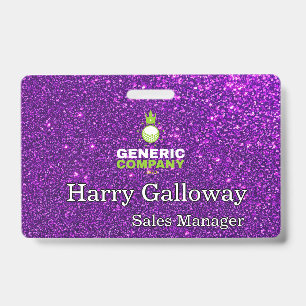 Branded Personalized Corporate Business Company Badge