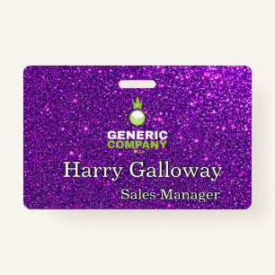 Branded Personalized Corporate Business Company Badge