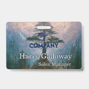 Branded Personalized Corporate Business Company Badge
