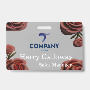 Branded Personalized Corporate Business Company Badge