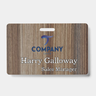 Branded Personalized Corporate Business Company Badge