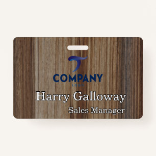 Branded Personalized Corporate Business Company Badge