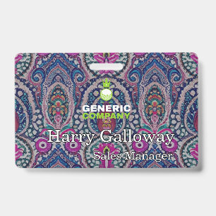 Branded Personalized Corporate Business Company Badge