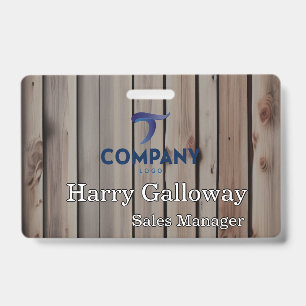 Branded Personalized Corporate Business Company Badge