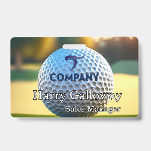 Branded Personalized Corporate Business Company Badge
