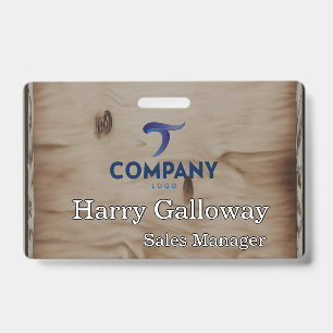 Branded Personalized Corporate Business Company Badge