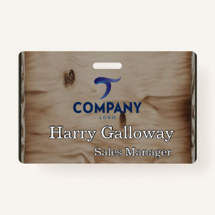 Branded Personalized Corporate Business Company Badge