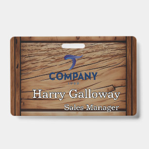 Branded Personalized Corporate Business Company Badge