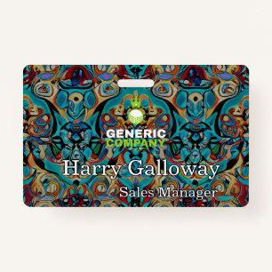 Branded Personalized Corporate Business Company Badge