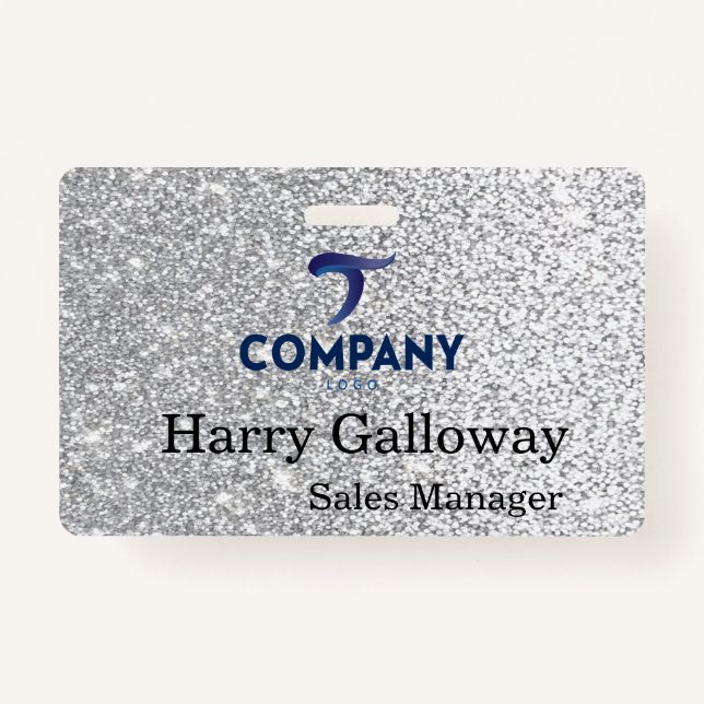 Branded Personalized Corporate Business Company Badge (Front)