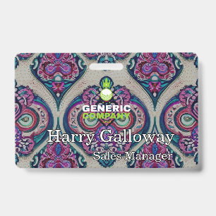 Branded Personalized Corporate Business Company Badge