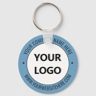 Branded Promotional Business Keychain Example