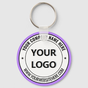 Branded Promotional Business Keychain Template