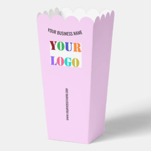 Branded Promotional Business Popcorn Boxes Example