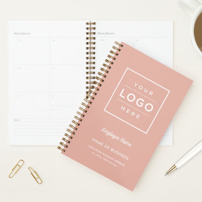Branded Rose Gold Business Weekly Planner (Creator Uploaded)