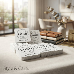 Branded Square Sticker – Customizable & Stylish