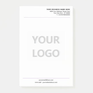 Branded Stationery Business Post-it® Notes Example