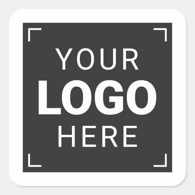Branded Sticker with Your Logo (Front)