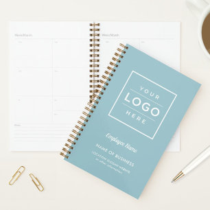 Branded Teal Blue Business Weekly Planner