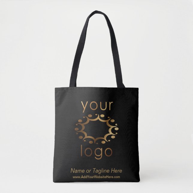 Branded with Your Logo and Customized Details Tote Bag (Front)