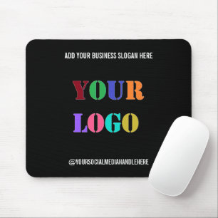 Branded Your Logo Promotional Mouse Pad Example