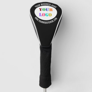 Branded Your Logo Text Promotional Golf Head Cover