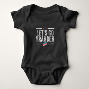 branden conservative, flag funny anti biden t-shir baby bodysuit