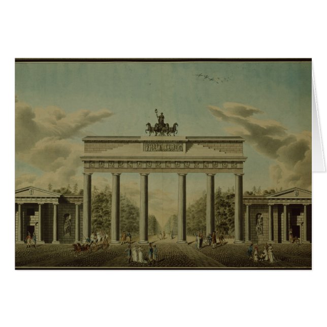 Brandenburg Gate, 1812 (Front Horizontal)