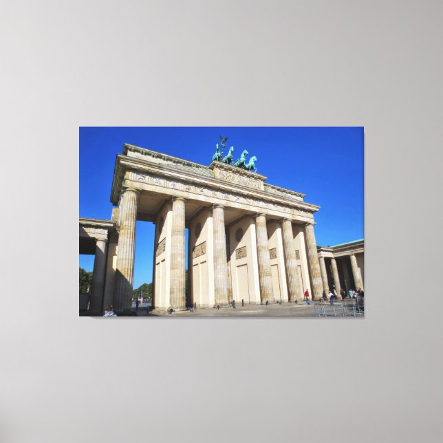 Brandenburg Gate, Berlin, Germany Canvas Print (Front)