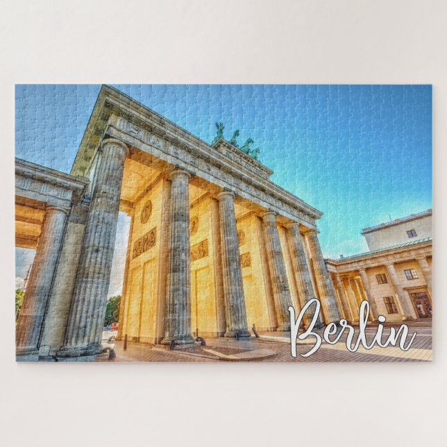 Brandenburg Gate, Berlin, Germany Jigsaw Puzzle (Horizontal)