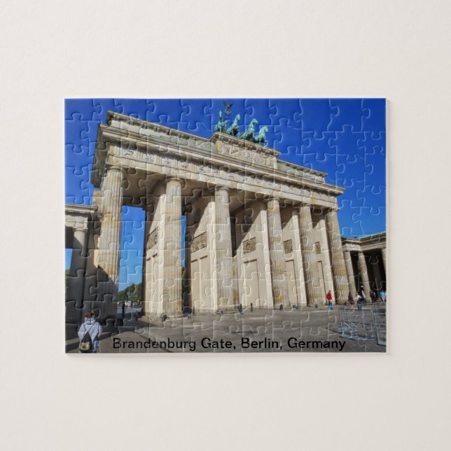 Brandenburg Gate, Berlin, Germany Jigsaw Puzzle (Horizontal)