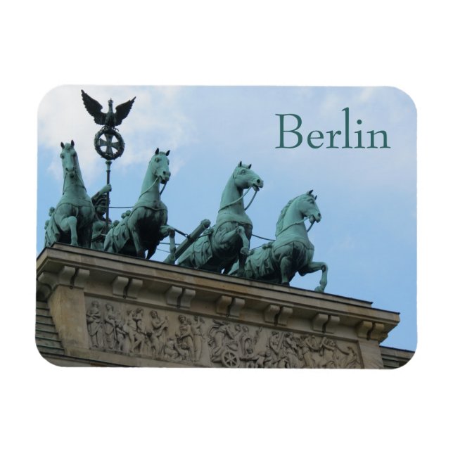 Brandenburg Gate, Berlin, Germany Magnet (Horizontal)