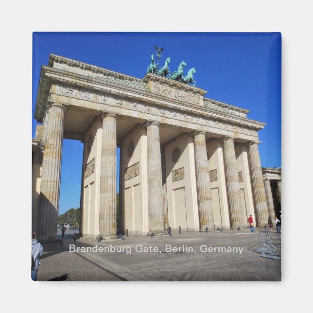 Brandenburg Gate, Berlin, Germany Magnet (Front)