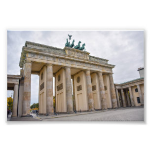 Brandenburg Gate, Berlin, Germany Photo Print
