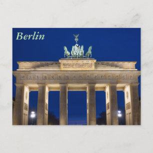Brandenburg Gate, Berlin Postcard