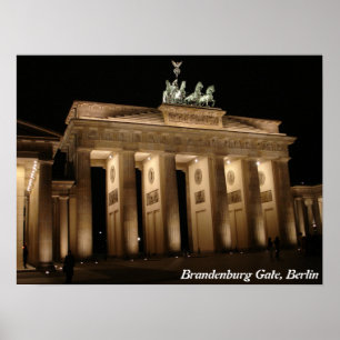 Brandenburg Gate, Berlin Poster