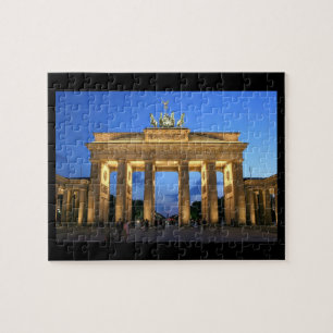 brandenburg gate night jigsaw puzzle