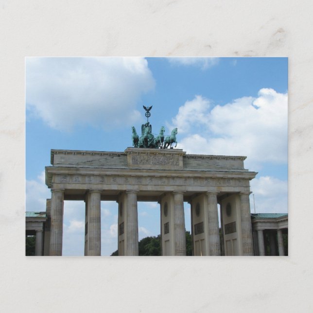 Brandenburg Gate Postcard (Front)
