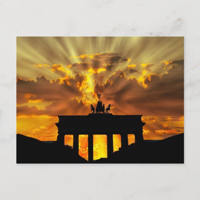 Brandenburg Gate Postcard (Front)