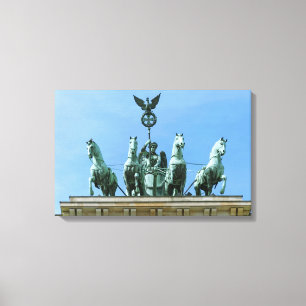 Brandenburg Gate Quadriga Berlin Canvas Print