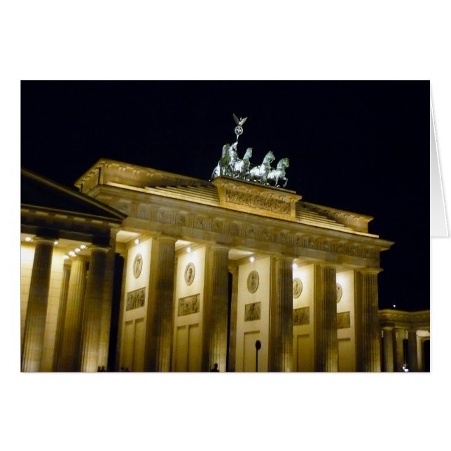 brandenburg night berlin (Front Horizontal)