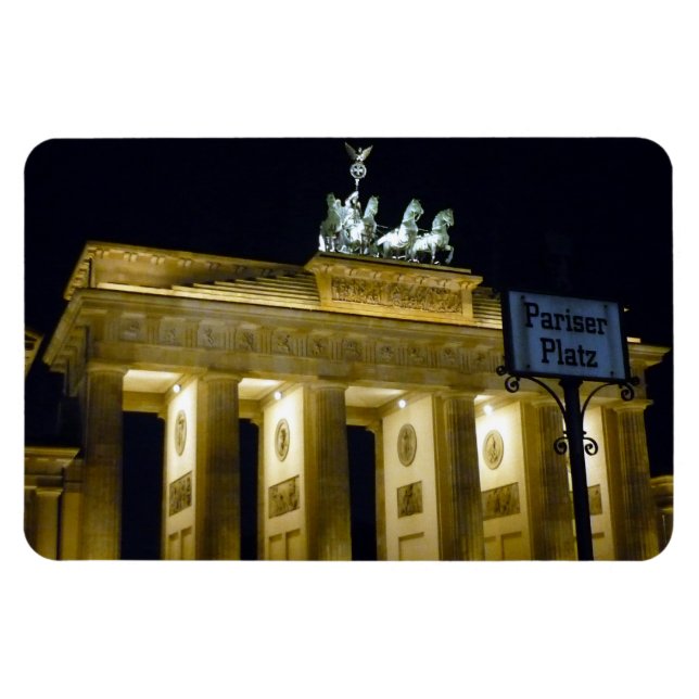 brandenburg pariser platz magnet (Horizontal)
