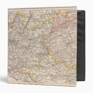 Brandenburg, Posen Atlas Map Binder
