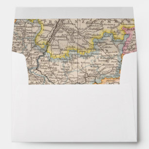 Brandenburg, Posen Atlas Map Envelope
