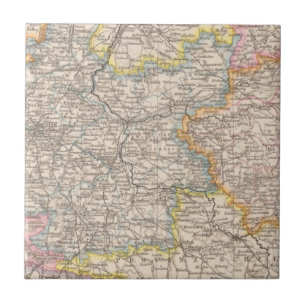 Brandenburg, Posen Atlas Map Tile
