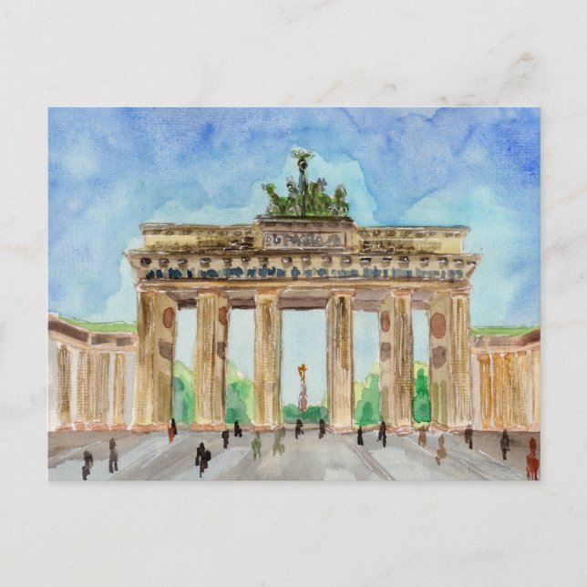 Brandenburger Tor Berlin Postcard (Front)
