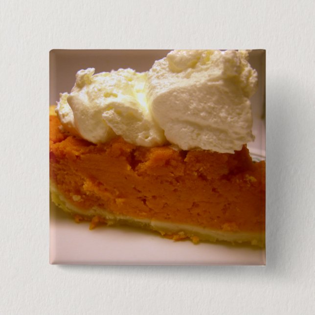 Brandied sweet potato pie 2 inch square button (Front)